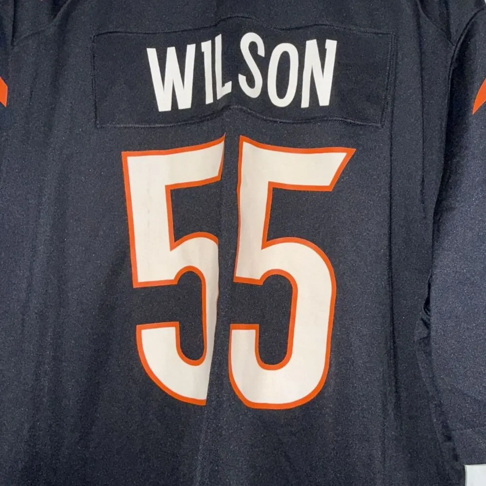 Logan Wilson Cincinnati Bengals Nike Player Game Jersey Men's 2024 #55 Black New